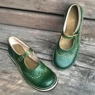 Jill- Orthopädische Daily Loafers Grun 2