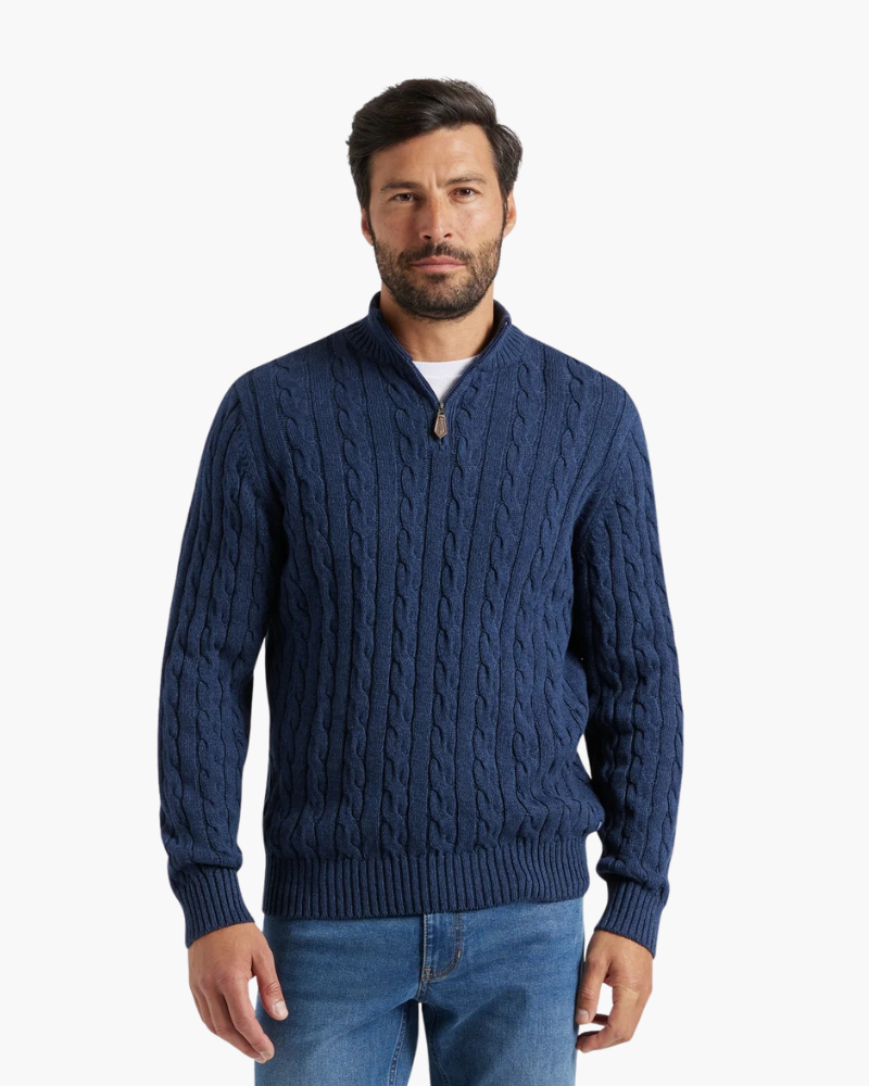 Verbier Half Zip Sweater - Old Money