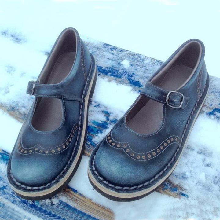 Jill- Orthopädische Daily Loafers Dunkelblau 1