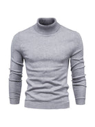 Slim-Fit Rollkragen Pullover Für Herren