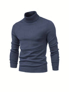 Slim-Fit Rollkragen Pullover Für Herren